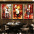 西餐厅墙面装饰画餐饮店披萨红酒自助餐意大利面牛扒店咖啡厅壁画 K01263-2 30*40（赠送安装配件）金色框ps