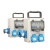 倍港电器手提移动式小型插座盒塑料工业用电接插箱临时工地便携三级小电箱定制 SIN1702-2