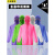 防水塑料透明拉链电动车男女成人防暴雨分体式雨衣 L 慕斯红单上衣[柔软耐用&6