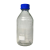 补料瓶发酵罐取样瓶废液瓶缓冲瓶负压吸引器取样瓶流动液相瓶GL45塑料孔盖试剂瓶单通两通三通四通 1000ml透明蓝盖瓶