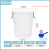 定制大号加厚塑料水桶带盖储水桶超大容量白色圆形桶厨房发酵胶桶 升级加厚280C 白带盖 约320斤水