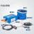 DSY手提式小型 电动试压泵 PPR地暖水管试压机 管道打压泵 打压机 泵头带表(DSY-60)