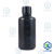 黑色塑料瓶HDPE试剂瓶大小口避光样品包装密封刻度瓶加厚 黑色带刻度小口250ml
