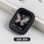 奥古者原装适用applewatch8保护壳苹果S9手表iwatch9保护套S8硅胶S7表壳 黑色 适用:iwatch S9/8/7【45mm】
