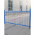 适用锌钢护栏围栏围墙花园栅栏别墅栏杆公园铁艺篱笆小区隔离栏 单开门高1.8宽1.5