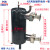 高效罐换热器5-25匹冷凝器蒸发器空调空气能热交换器管壳式换热器 9匹410高效罐实心 4管+接头