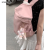 诺贝达韩风大容量帆布双肩包包女式2024新款潮时尚背包学生书包旅行包 黄色