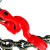 万尊 卸钢筋专用吊具3T4m起重链条吊钩吊环吊装工具
