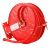 消防水带软管卷盘盘管20/25/30米消火栓箱自救水管水龙带消防器材 消防软管卷盘30米+消火栓箱