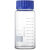 GL80蓝盖试剂瓶1000ml高硼硅玻璃瓶大口瓶耐腐蚀耐高温广口密封瓶 透明1000ml:蓝色盖子
