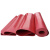 品之德 绝缘垫10kv高压橡胶板配电室绝缘胶垫台垫红色平面1米*5米*10mm