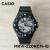 卡西欧（CASIO）手表CASIO MRW-220HCM-1B学生迷彩韩版简约指针表 MRW-200HC-4B红色黑盘