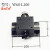 w60滑台相机支架机器视觉实验微调打光测试台调焦平台CCD光源架精密型燕尾槽型直线微调位移平台 W60-水平100