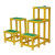 易航 单层绝缘凳电力玻璃钢绝缘高低凳可移动电工凳高压绝缘工作台40*50*30cm