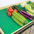 定制适用超市专用蔬菜水果防滑垫生鲜果蔬垫PVC陈例货架保护垫子防水裁剪 绿色 0.8米X5米