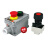 定制LA53防水防爆控制控钮盒指示灯急停单钮开关按钮BZA8050防腐 4位平钮