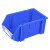 大工象 加厚组立式物料盒 蓝色 450*300*180 斜口螺丝工具收纳零件盒