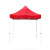 钢米 户外四角折叠帐篷2*2m 12kg 红色 套 1850359