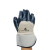 代尔塔201170重型丁腈半硅胶涂层加厚帆布分指耐热耐油机械风险防护手套 蓝色 10