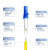 创优捷 光纤跳线尾纤LC-FC（UPC)单模单芯环保材质护套光端机收发器光纤线 -1m