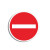 锦赞 定制交通安全标识标志指示牌限高限速标牌道路设施警示牌60*60cm限速20