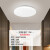 雷士照明（MVC） LED吸顶灯 现代简约三防灯玄关卧室阳台灯走廊过道厨房灯具 雷达光控人体感应 12W白光-玉屏