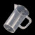 比鹤迖 BHD-6710 实验室塑料量杯 全圆柄烧杯(无盖)5000ml 1个
