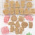 珍灶生日快乐模具卡通蛋糕饼干家用糖霜曲奇3d按压翻糖烘焙工具 生日8件套（特价套装）
