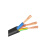 金龙羽 国标铜芯电线电缆多芯多股软线RVV4*1.5平方电线100米/卷 黑色