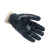 代尔塔201155重型丁腈全涂层防护手套针织衬里耐磨耐油耐热耐脏汽修劳保手套 蓝色 10