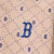 MLB官方 男女同款衬衫 时尚休闲复古老花满印长袖外套 3AWSM0231 波士顿队/浅沙棕色 XS 160/84A