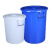 塑料水桶 加厚塑料桶大水桶定制大码化工桶级存储水消毒圆桶 60L桶加盖