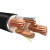 铜国标YJV VV1.5 2.5 4 6 10 16 25 35 50 75 90平方硬芯电缆线AA 3x95+2X50 1米