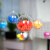 CLCEY亚克力透明球塑料空心圆球节日珠宝店铺商场装饰吊饰 3CM五只装