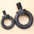 惠世达 高强度吊环螺丝发黑色加长模具吊环螺栓螺钉 M8(12.9级0.6吨) 