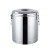 海斯迪克 不锈钢保温桶 摆摊冰粉豆浆奶茶桶 201双层大容量商用饭桶汤桶 单龙头 50L HKWY-22