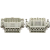 XIBSI西霸士电气 重载连接器母插体 型号:HE-016-F HK-004/2-F
