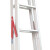 兴航发 XHF-LRZ360 加厚铝合金人字梯 3.6m含顶12步加厚铝合金梯子折叠梯0.9m-3.9m可选便携承重120KG工程梯