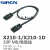 X210-1/2/3/4D S牛角MIL电缆线10P/20/34/40芯 X210-3(34芯线缆) 双头线缆_1米