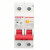 LIANCE联测LCDB9LE-80 1P+N 25A过载短路保护器 低压漏电断路器（单位：只） 红白色 AC230V