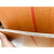 结实耐磨提升机黄色帆布橡胶传动带平胶带抛丸机畚斗输送带平皮带定制 2.5公分宽
