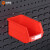 科瑞尼 JZKBG-04R红色背挂式零件盒百叶挂板通用挂式零件盒