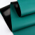 欧华远绿色胶皮防滑橡胶垫耐高温工作台垫实验室桌布维修桌垫 绿黑1.0米*10米*2mm整卷