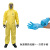 防护服连体全身轻型生化防尘防酸碱化学工作服化工喷漆实验防化服 2300标准型+一次性手套 M