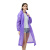 钢米 防暴雨随身携带轻便EVA非一次性连体雨衣 束口紫轻便雨衣（10件)3540408
