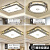 圣伦希尔（SELLEN HILL） 新中式吸顶灯现代简约LED家用中国风温馨餐厅全屋套餐刺绣复古卧 全屋套餐6-两室两厅