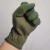 骁尉飞行员触屏手套户外通用飞行表演队标手套可触屏防滑手套军绿通航手套 军绿色  S