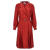巴利（BALLY） 618女士满幅徽标百褶裙连衣裙 Red 40 IT