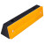 赫思迪格 JG-1391 长方形轮廓标 高速公路护栏反光标单双面轮廓标交通设施路标 双面黄白（6只装）