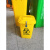 带锁扣密封式废物专用垃圾桶小区学校公共场所可黄大小号部分定制 黄黄印或废物选一个) 30L带锁